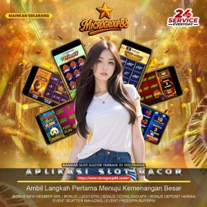 Read more about the article Aplikasi Slot Gacor – MICROGROUP88: Menangkan Jackpot dengan Slot Terpercaya