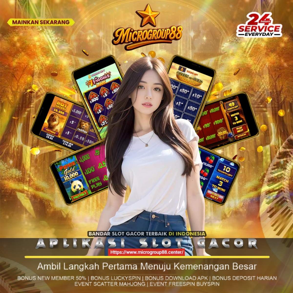 Read more about the article Aplikasi Slot Gacor – MICROGROUP88: Menangkan Jackpot dengan Slot Terpercaya
