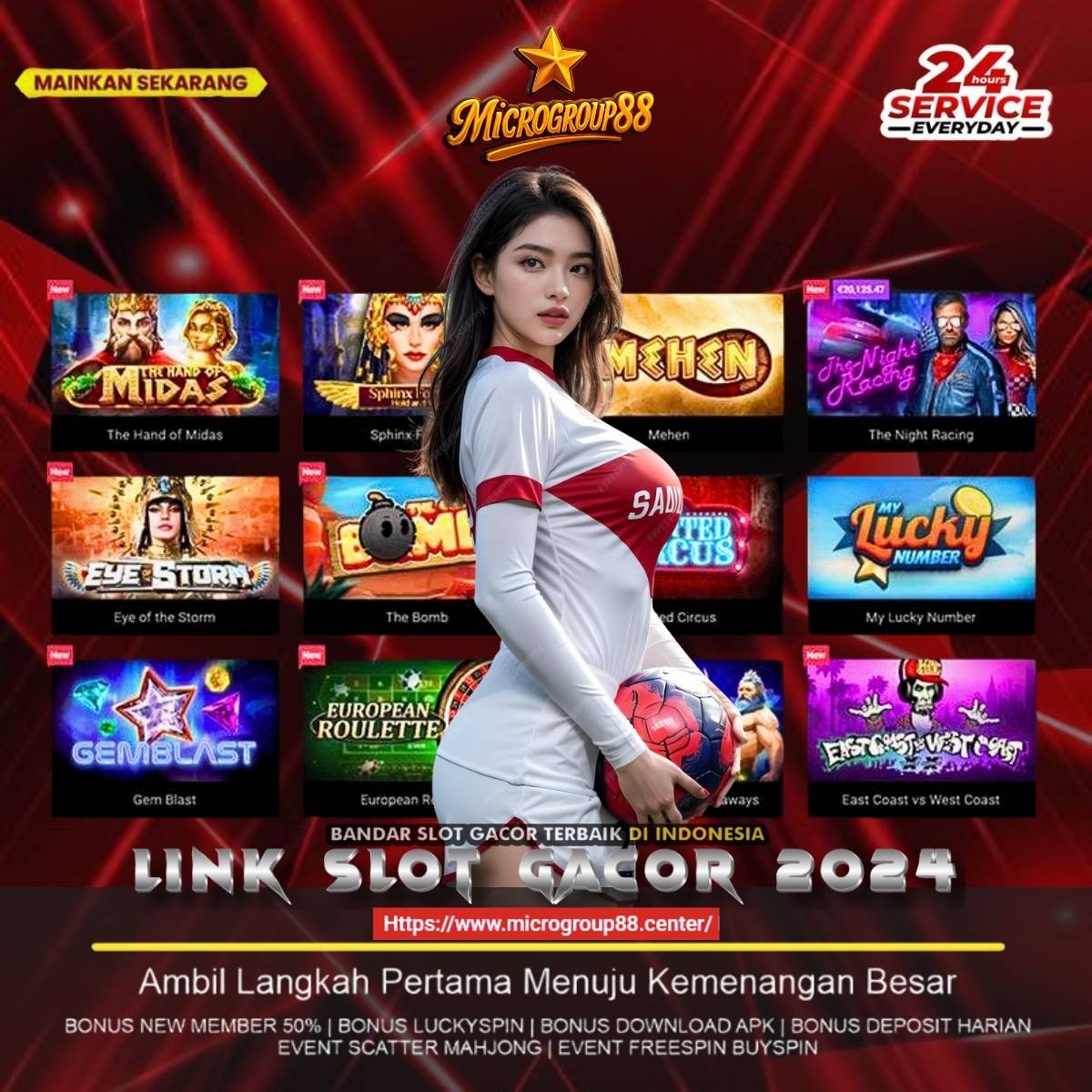 Read more about the article Link Slot Gacor 2024 – MICROGROUP88: Menangkan Jackpot Besar