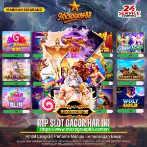 Read more about the article RTP Slot Gacor Hari Ini Microgroup88 | Mainkan sekarang Juga!