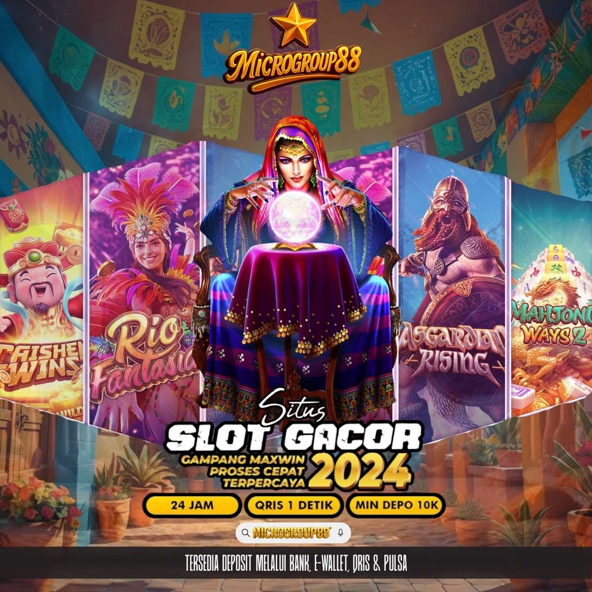 Read more about the article SITUS SLOT GACOR 2024 – MICROGROUP88: Menangkan Jackpot Besar Slot Terpercaya!