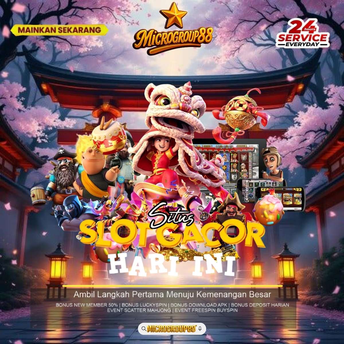 Read more about the article SITUS SLOT GACOR HARI INI – MICROGROUP88: Menangkan jackpot besar