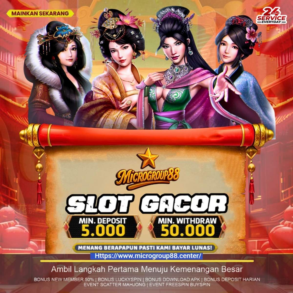 Read more about the article Slot Gacor Minimal Deposit 5rb – MICROGROUP88: Pasti Menang!