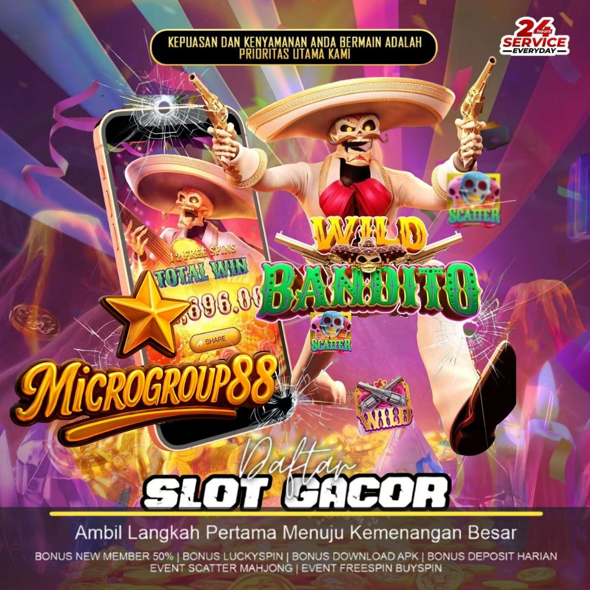 Read more about the article Daftar Slot Gacor – MICROGROUP88: Menangkan Jackpot Besar!