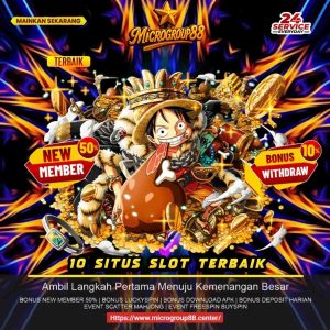 Read more about the article 10 Situs Slot Terbaik MICROGROUP88 – Download Slot gacor !