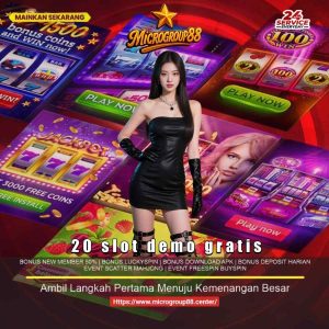Read more about the article 20 Slot Demo Gratis di MICROGROUP88 – Download disini!