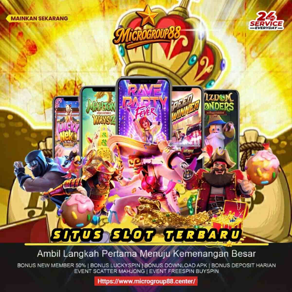 Read more about the article Situs Slot Terbaru MICROGROUP88 – Gacor dan Terpercaya 2025