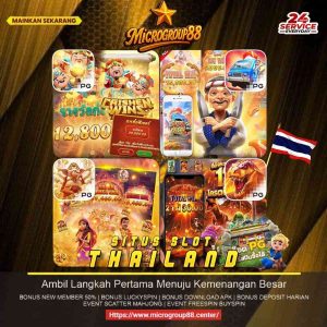 Read more about the article Situs Slot Thailand MICROGROUP88 – Terbaik & Terpercaya 2025