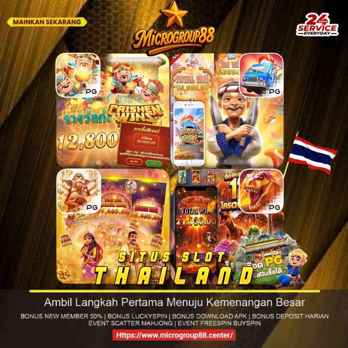 Read more about the article Situs Slot Thailand MICROGROUP88 – Terbaik & Terpercaya 2025