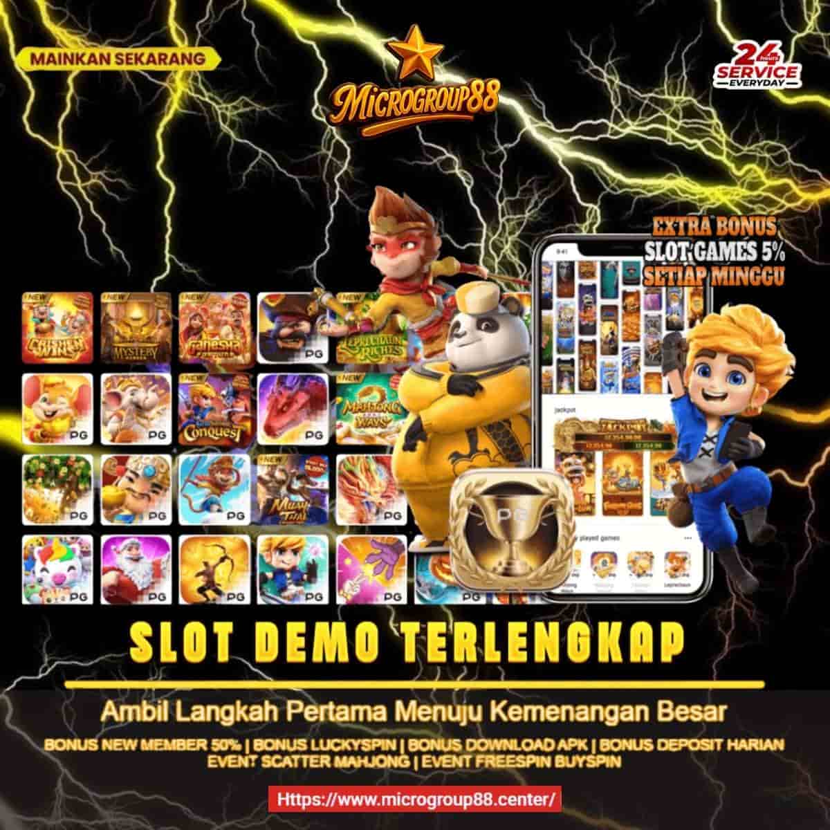 Read more about the article Slot Demo Terlengkap di MICROGROUP88 – Gratis Tanpa Risiko !