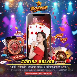 Read more about the article Casino Online MICROGROUP88 – Mudah Jackpot & Bonus Besar !