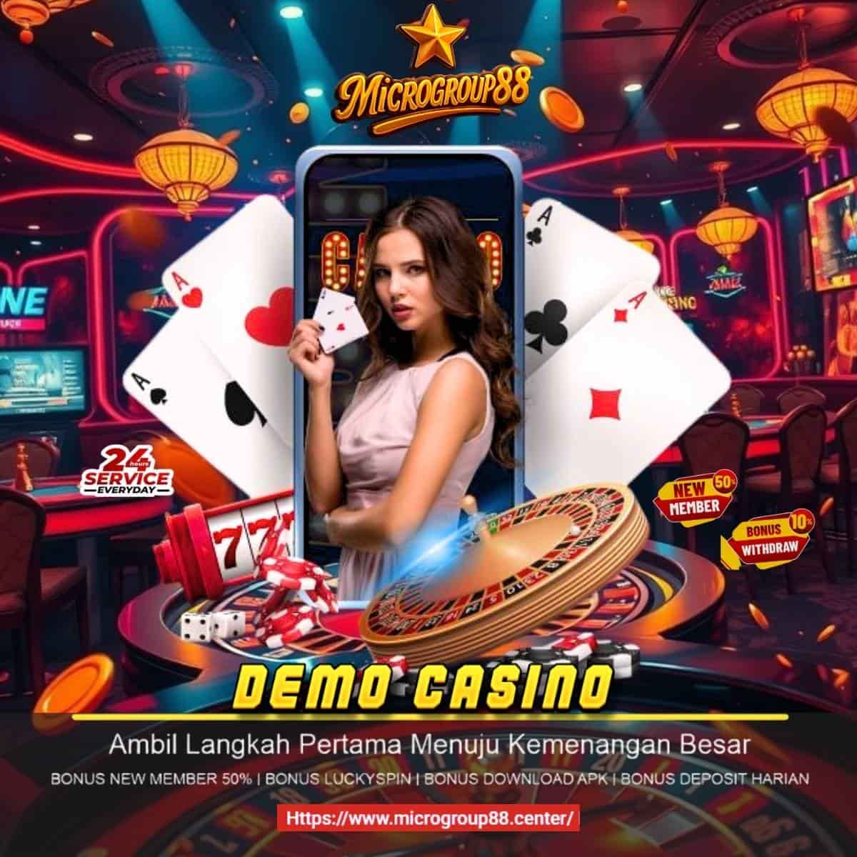 Read more about the article Demo Casino MICROGROUP88 – Mudah Jackpot & Fungsi Mode Demo