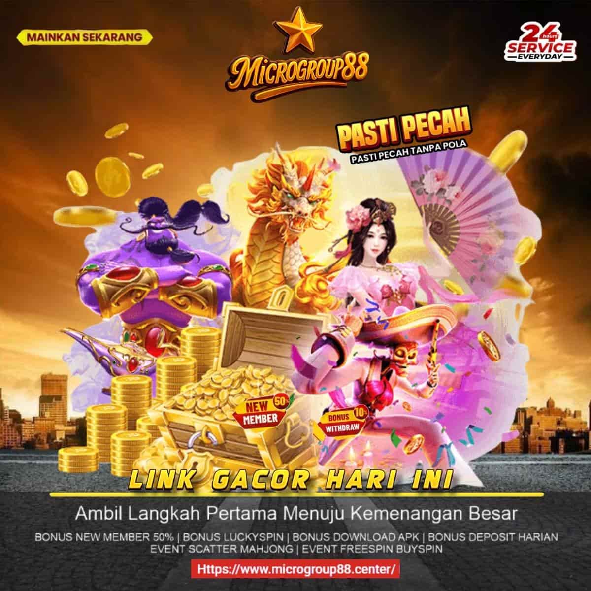 Read more about the article Link Gacor Hari ini MICROGROUP88 – Mudah Jackpot Slot Online