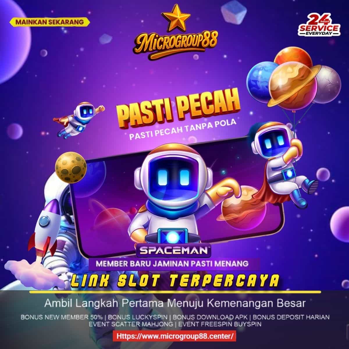Read more about the article Link Slot Terpercaya MICROGROUP88 – Mudah jackpot & resmi !
