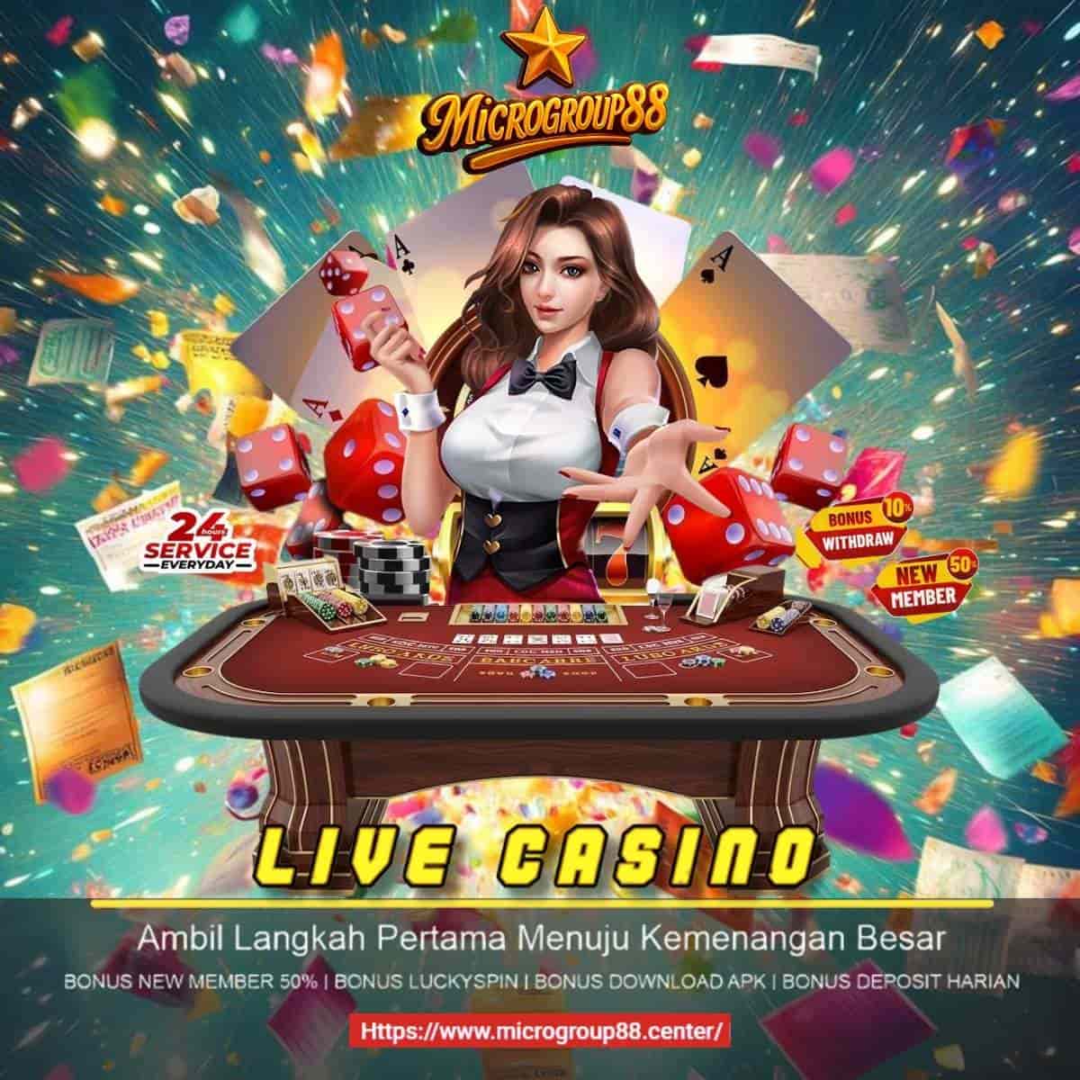 Read more about the article Live Casino MICROGROUP88 – Mudah Jackpot Main di Situs Resmi