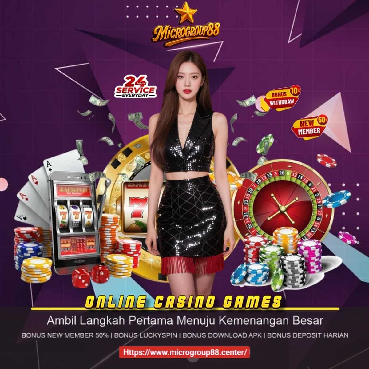 Read more about the article Online Casino Games MICROGROUP88 – Mudah jackpot Terbaik !