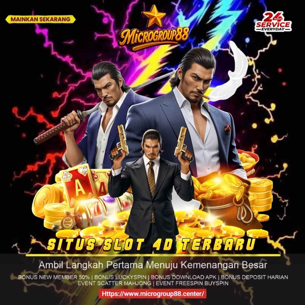 Read more about the article Situs Slot 4D Terbaru MICROGROUP88 – Mudah Jackpot besar !