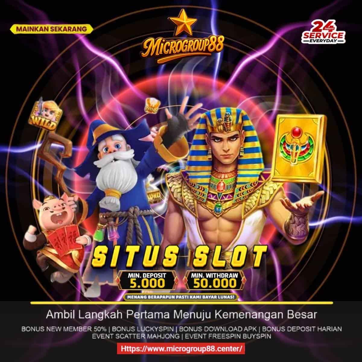Read more about the article Situs Slot Deposit 5000 MICROGROUP88 – Mudah jackpot !