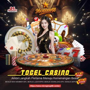 Read more about the article Togel Casino MICROGROUP88 – Mudah Jackpot & bonus besar !