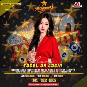 Read more about the article Togel On Login MICROGROUP88: Mudah Jackpot & Fitur Lengkap !